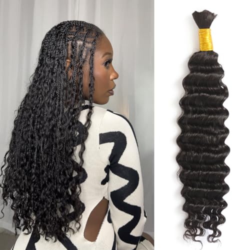 Body Wave Human Braiding Hair for Boho Braids