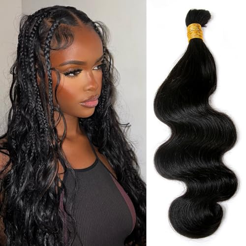 Body Wave Human Braiding Hair for Boho Braids