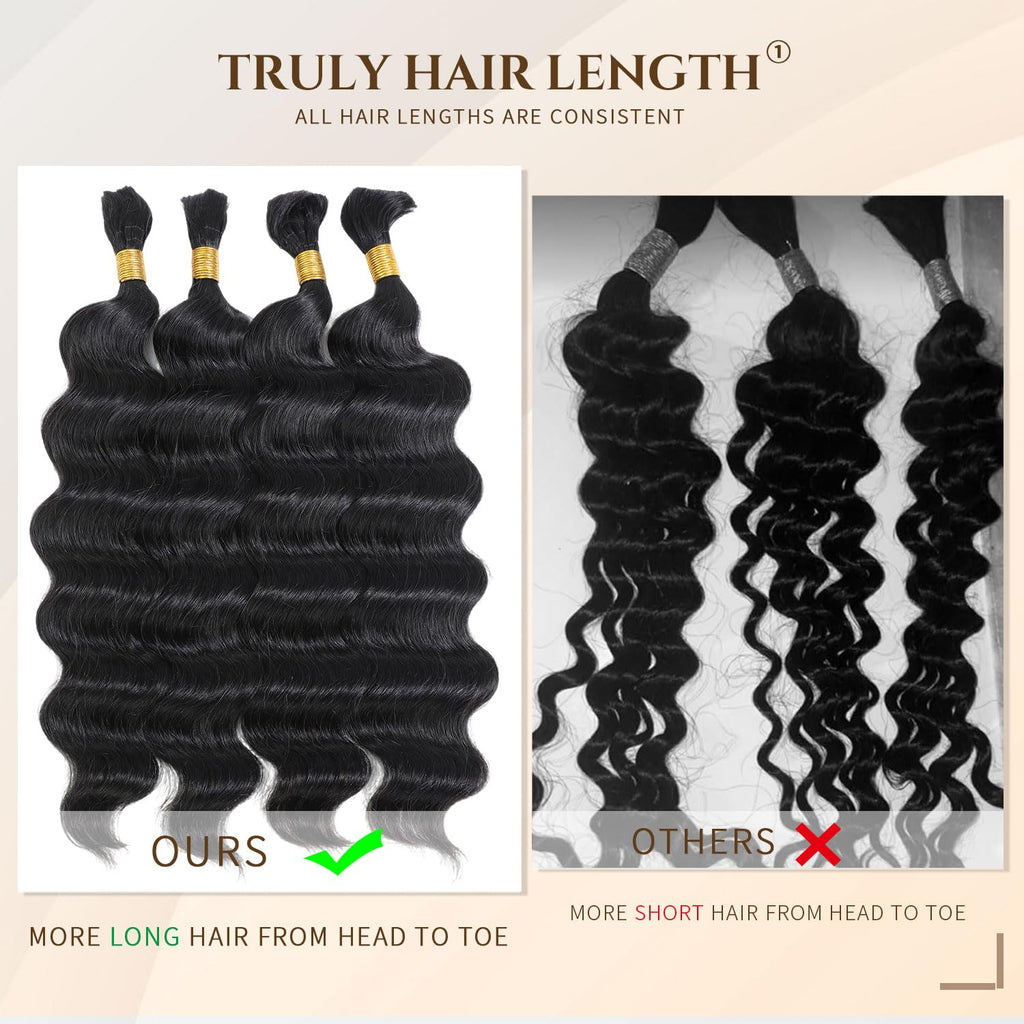 Loose Wave Human Braiding Hair for Boho Braids