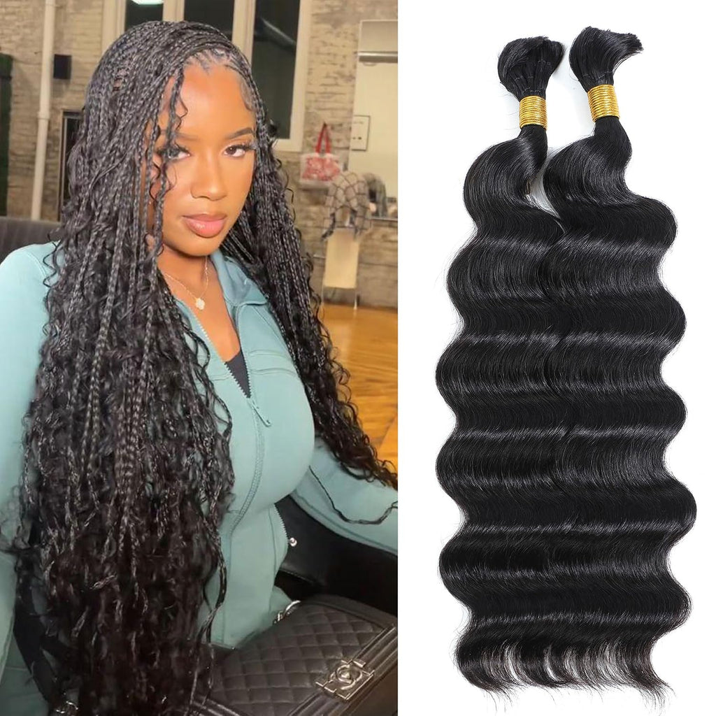 Loose Wave Human Braiding Hair for Boho Braids
