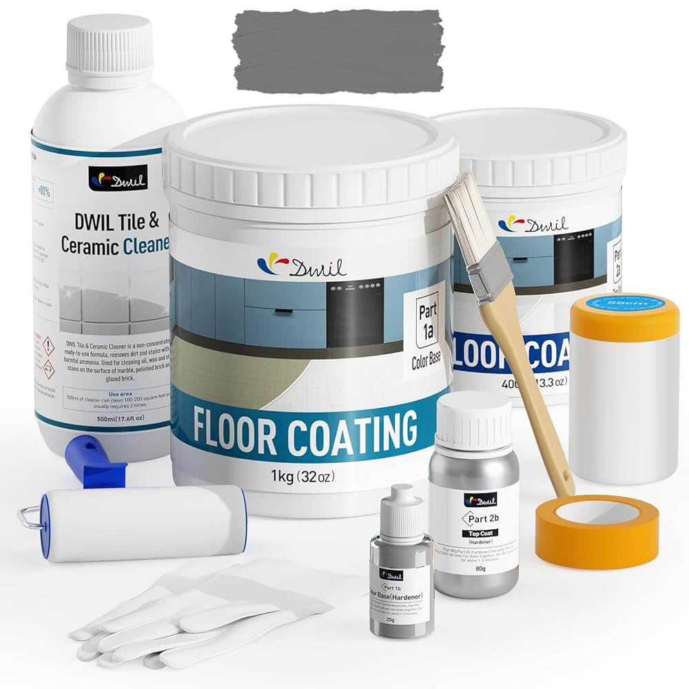 DWIL 2-Step Interior Floor Coating Kit