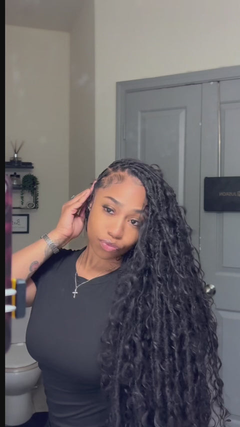 Loose Deep Wave Human Braiding Hair for Boho Braids