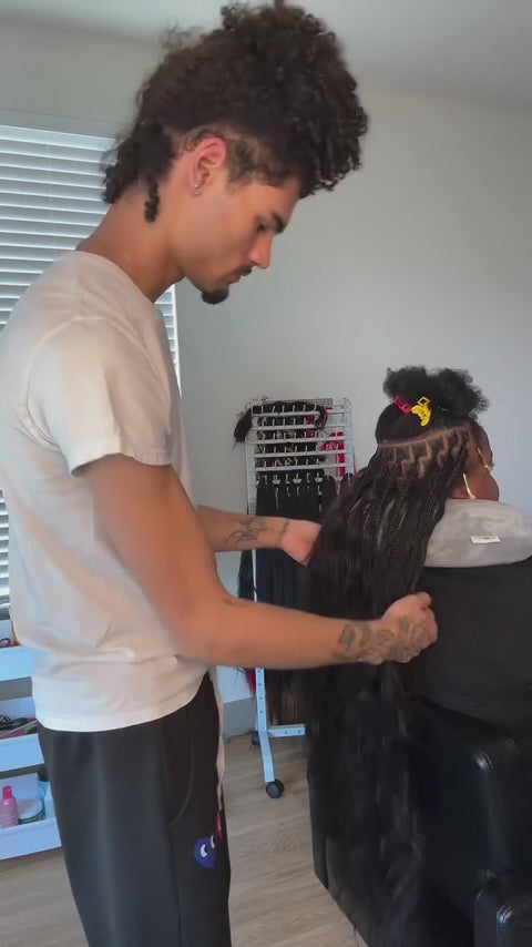 Body Wave Human Braiding Hair for Boho Braids