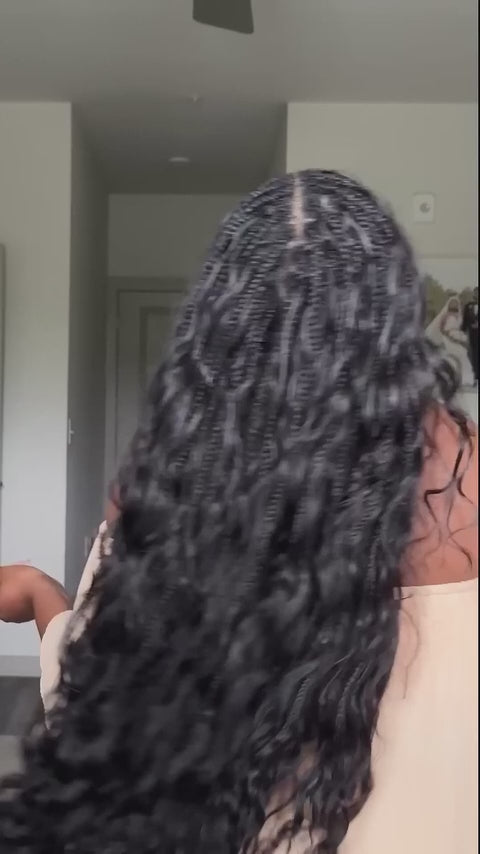 Body Wave Human Braiding Hair for Boho Braids